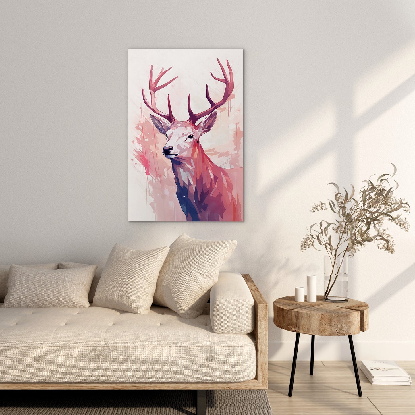 Elk Abstract Wall Art
