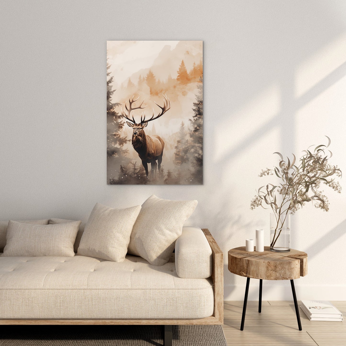 The Forest Elk Wall Art