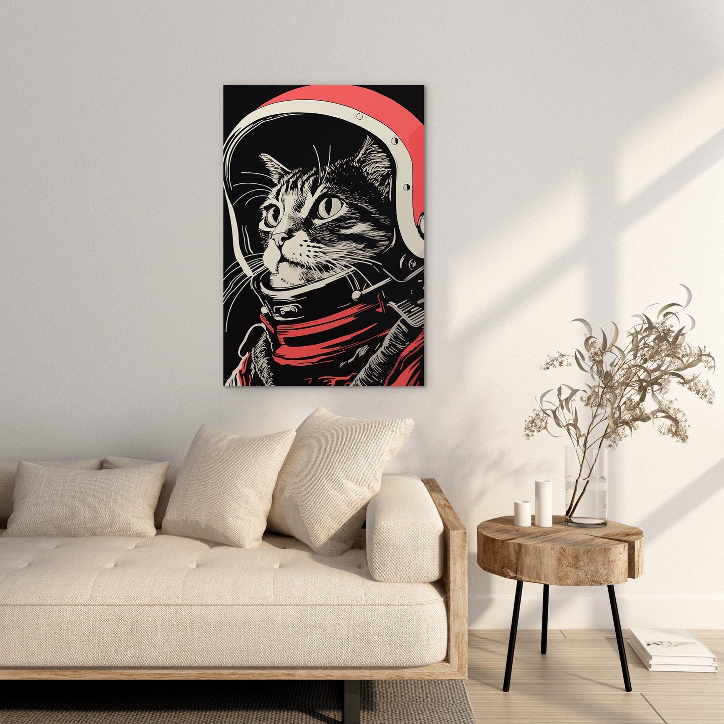 Astronaut Cat Wall Art | Digital Download