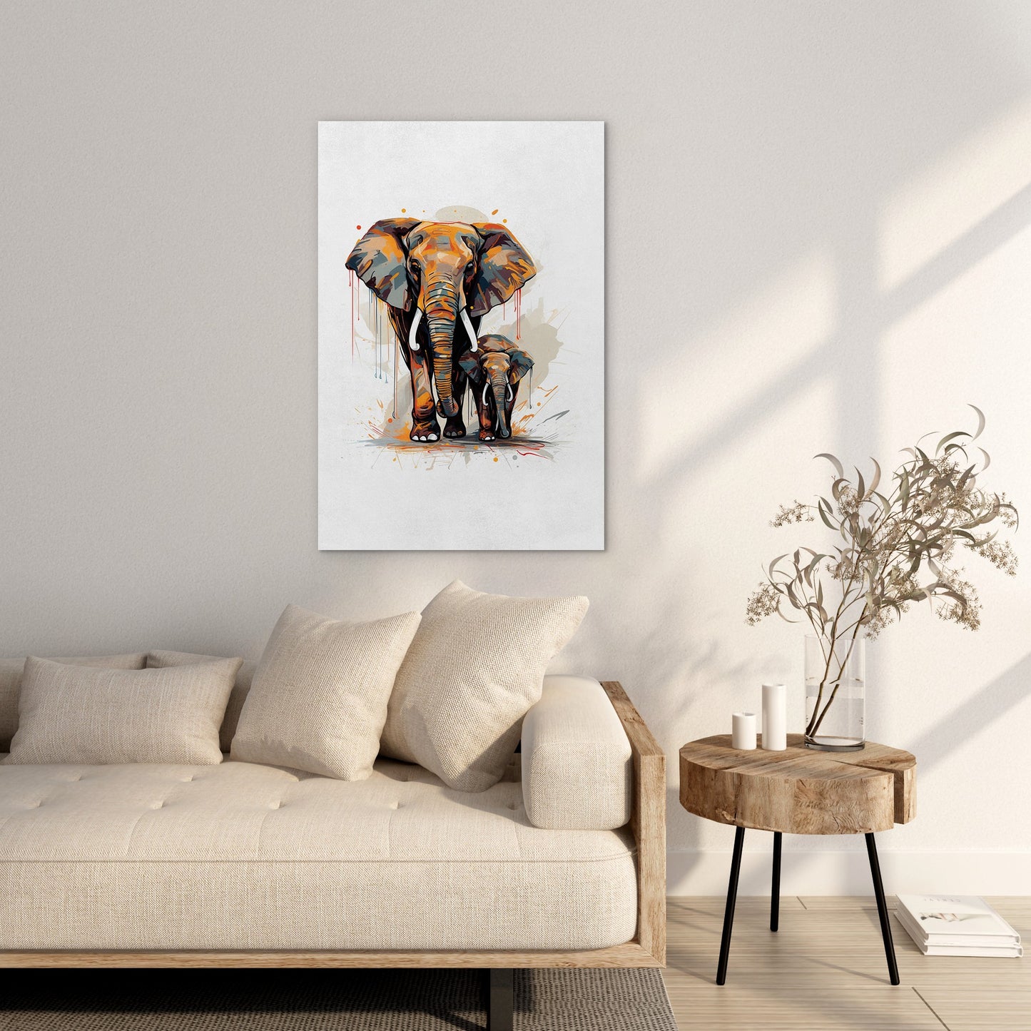 Watercolor Elephant