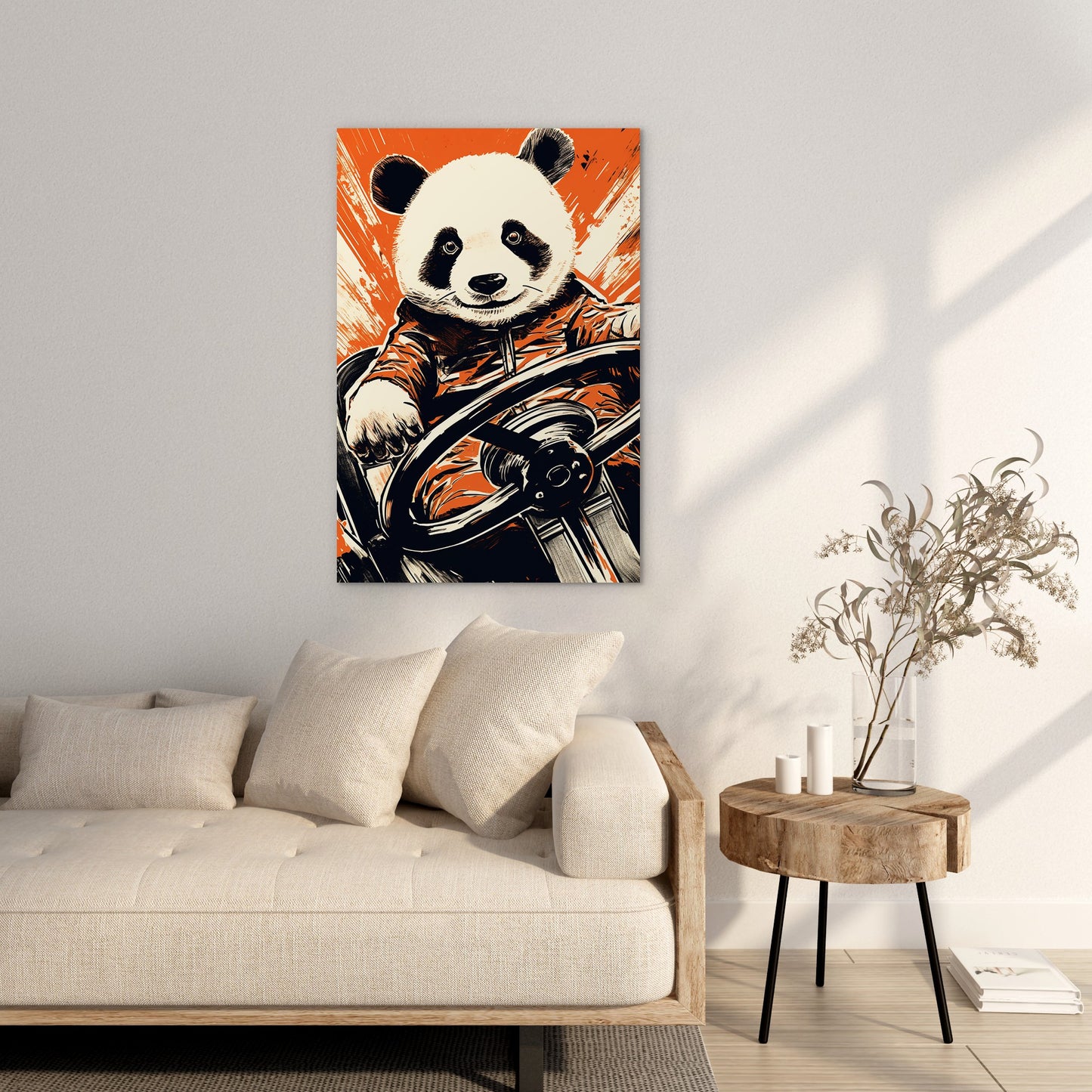 Panda's Joyride Wall Art