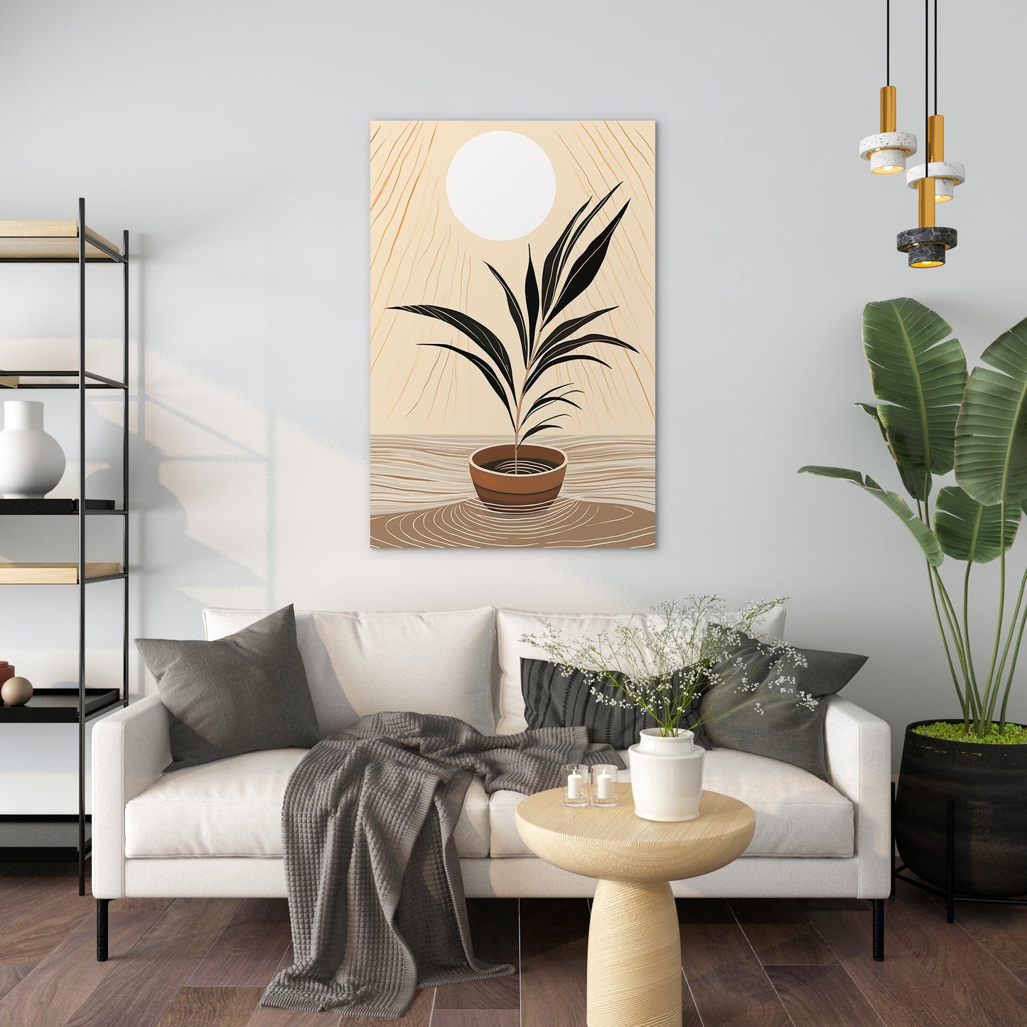 Boho Plant Wall Art - 2