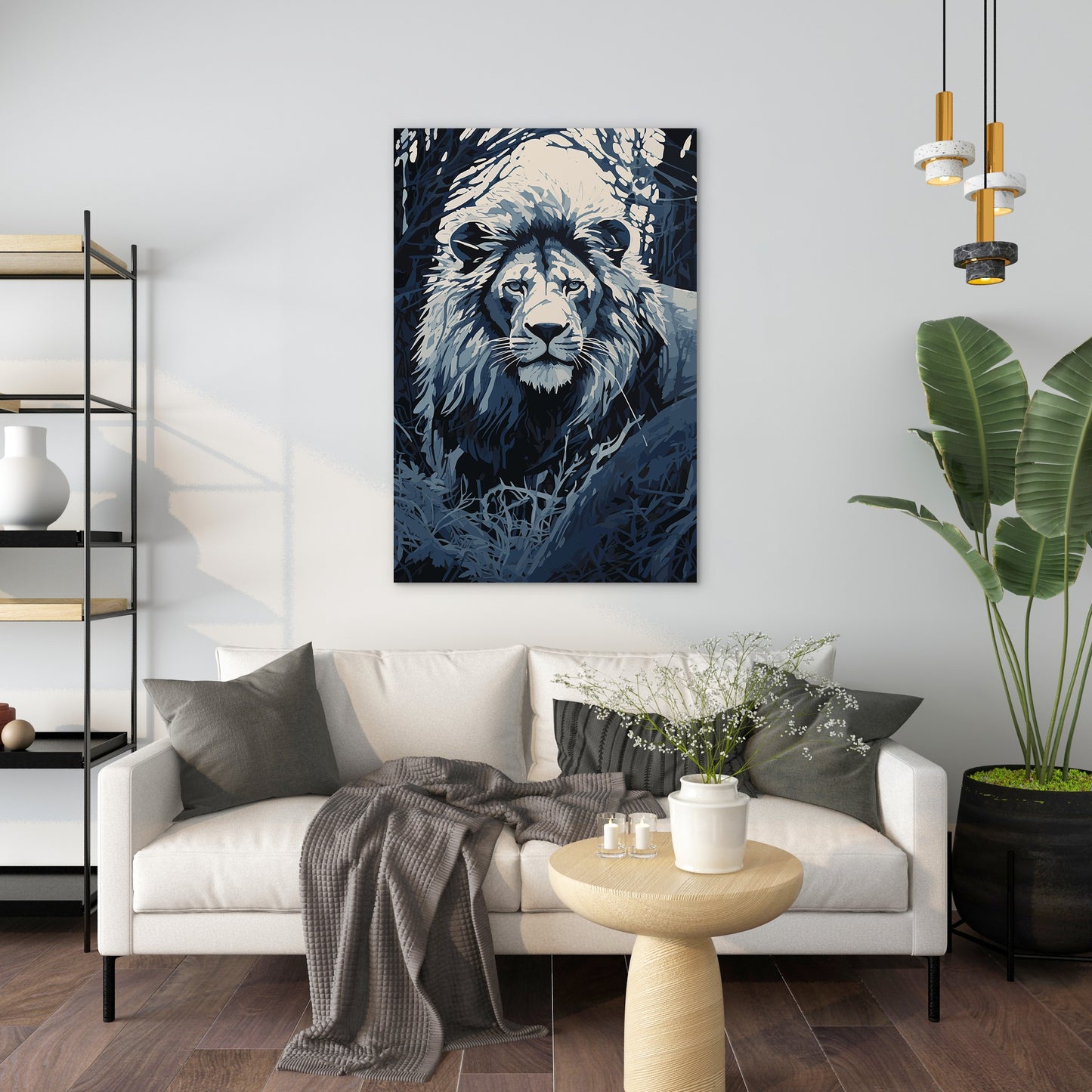 Lion's Spirit Wall Art