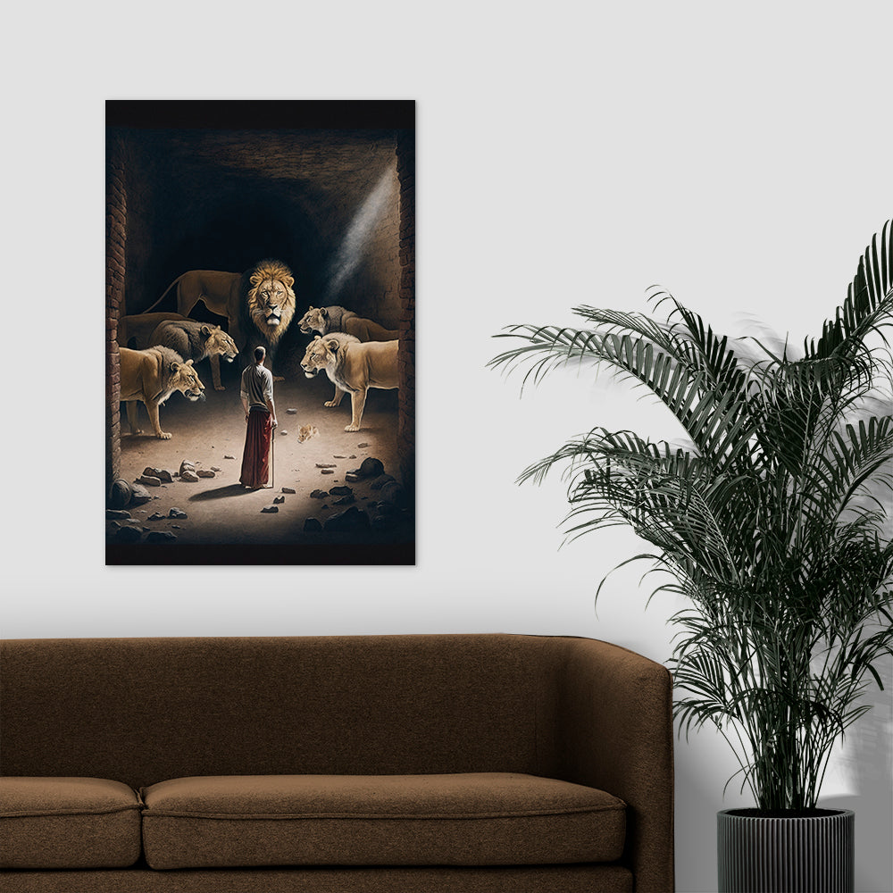 Daniel in the lion's den