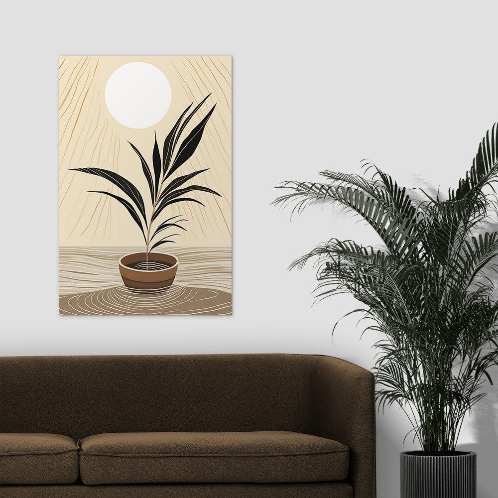 Boho Plant Wall Art - 2
