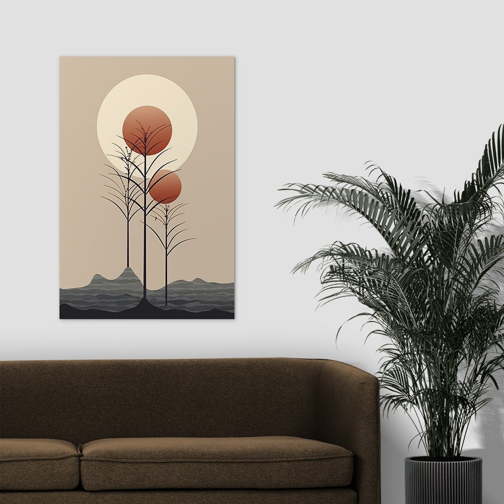 Boho Tree Wall Art - 2