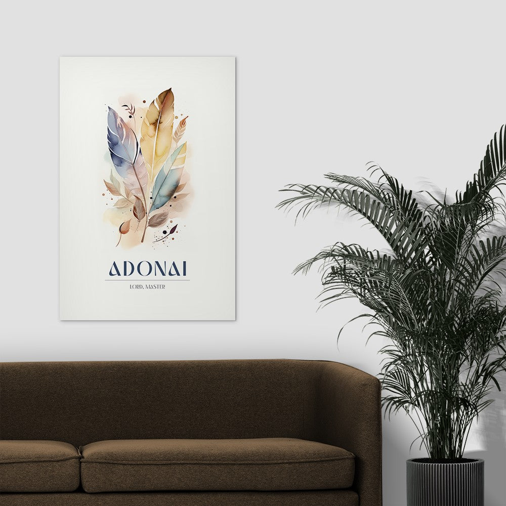 Adonai wall art