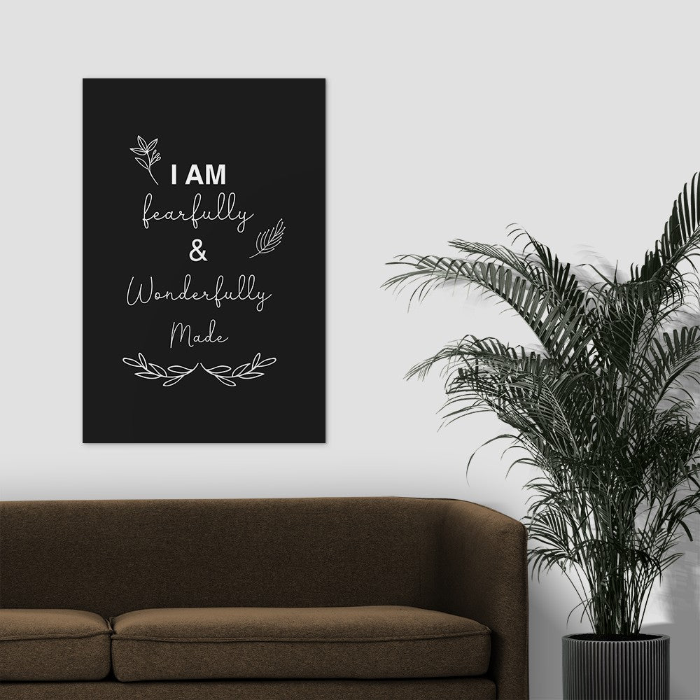 I am fearfully & wonderfully made