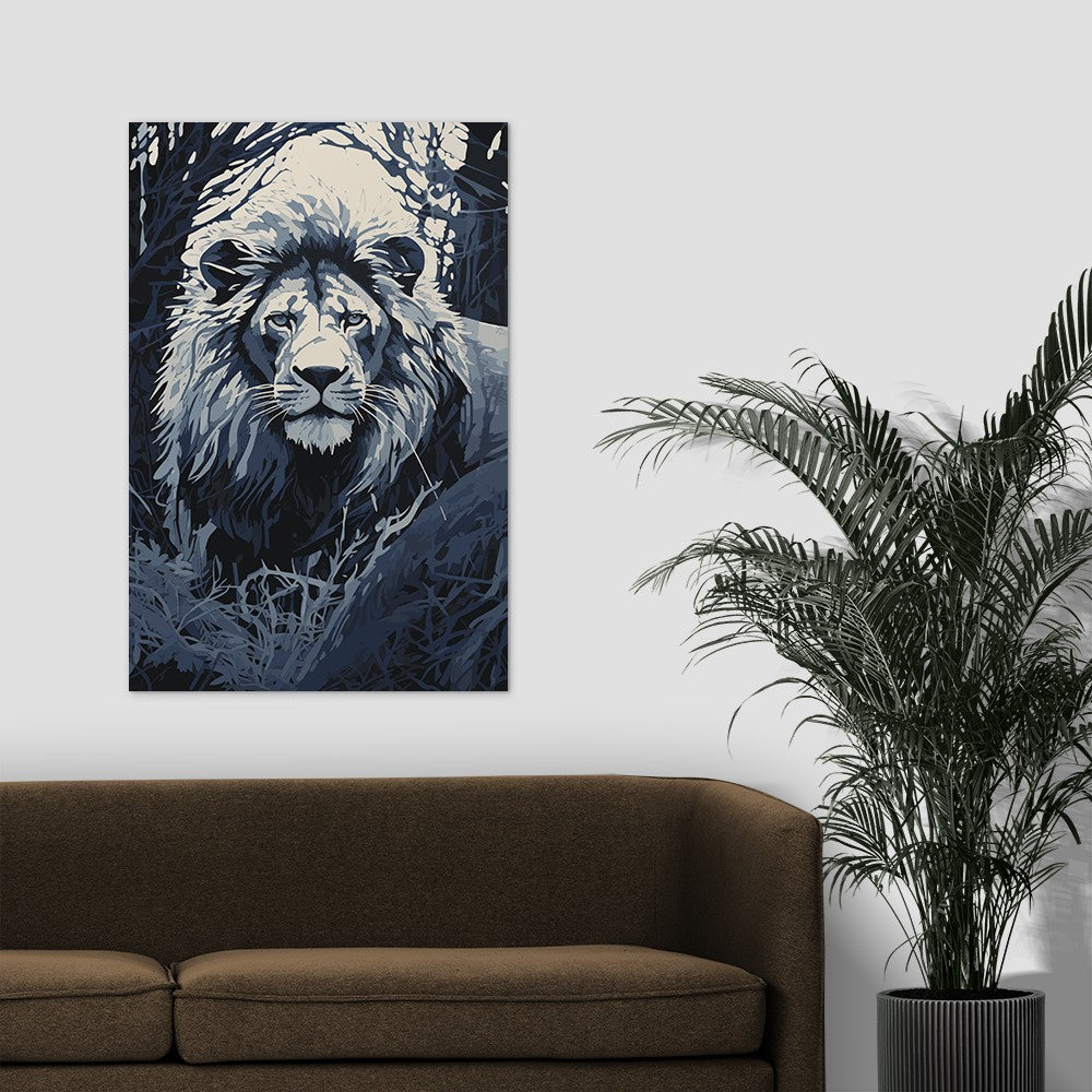 Lion's Spirit Wall Art