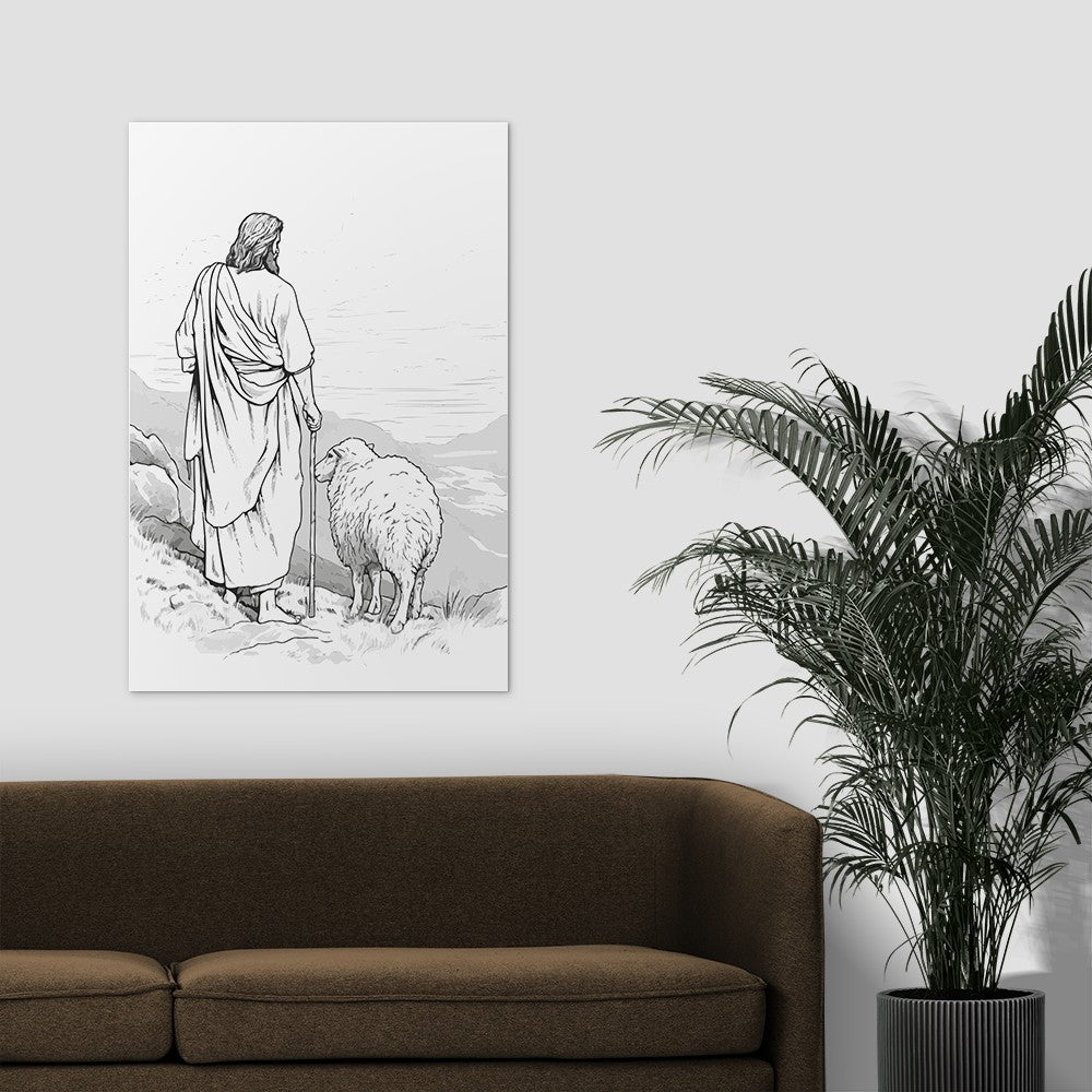 Jesus, Our True Shepherd Wall Art