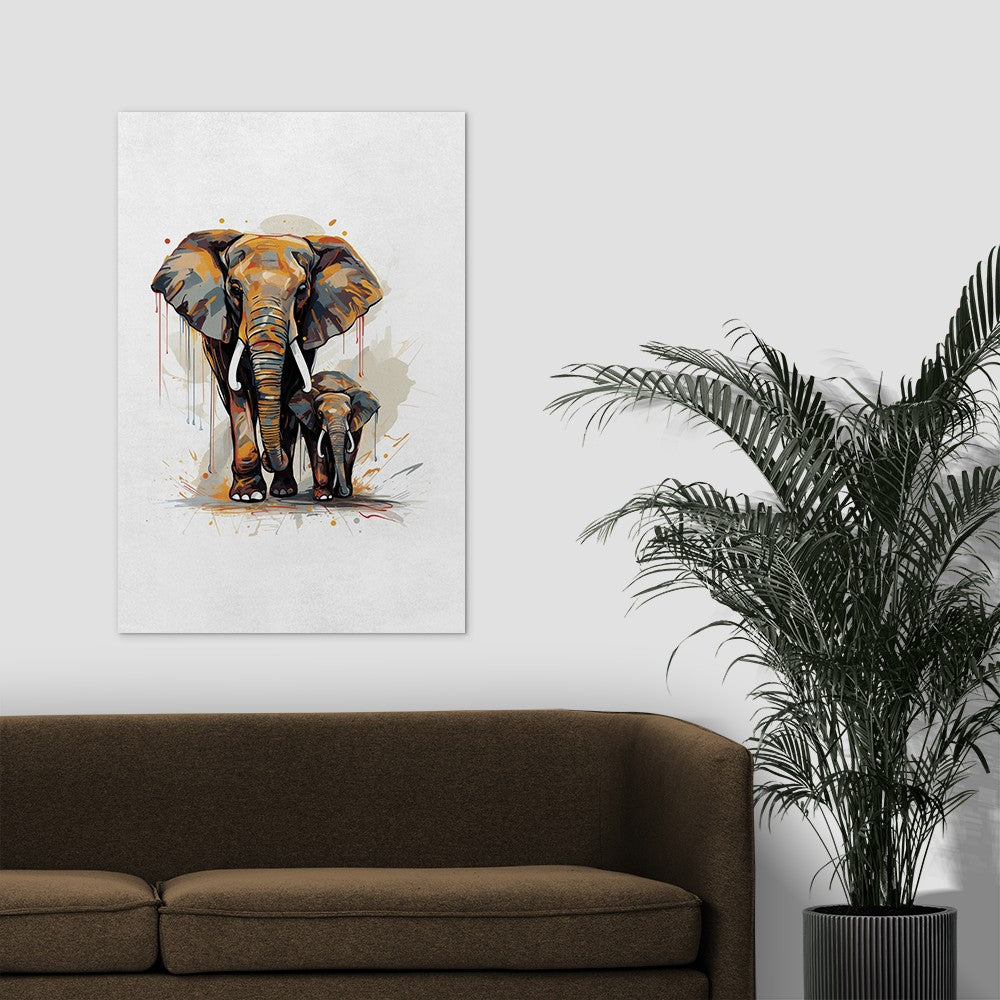 Watercolor Elephant