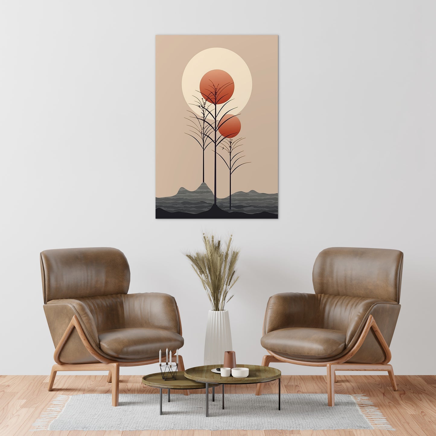 Boho Tree Wall Art - 2