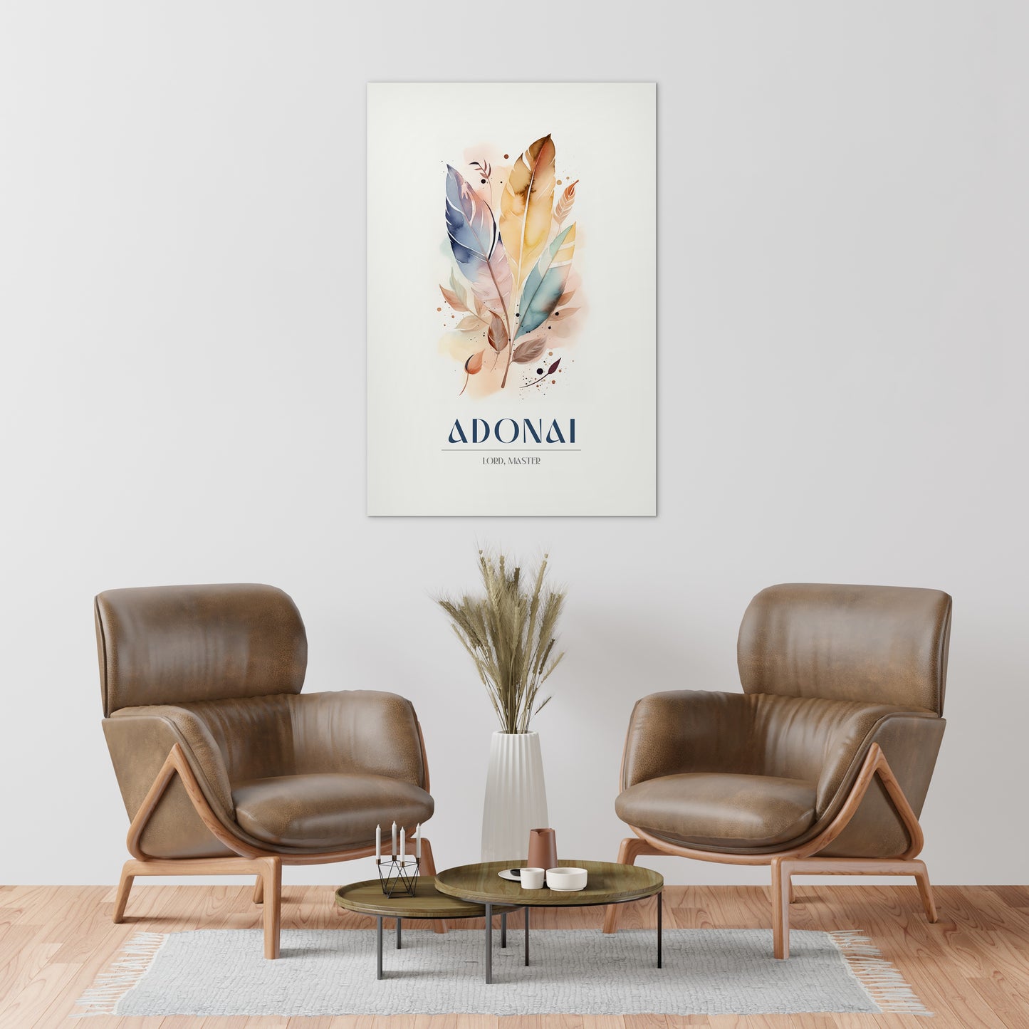 Adonai wall art