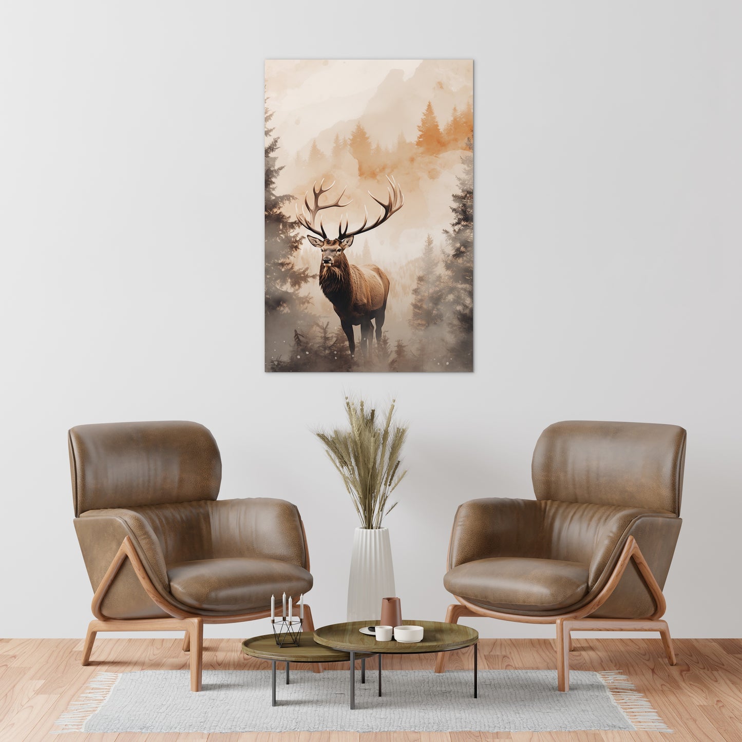 The Forest Elk Wall Art