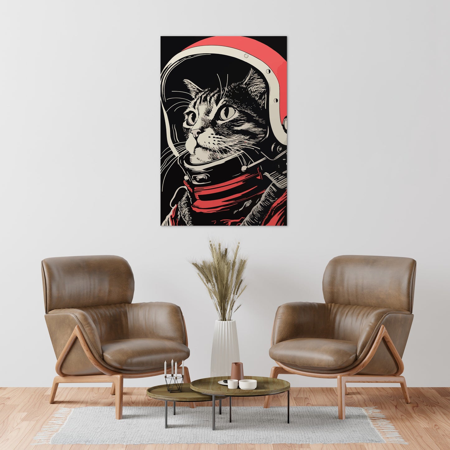 Astronaut Cat Wall Art | Digital Download