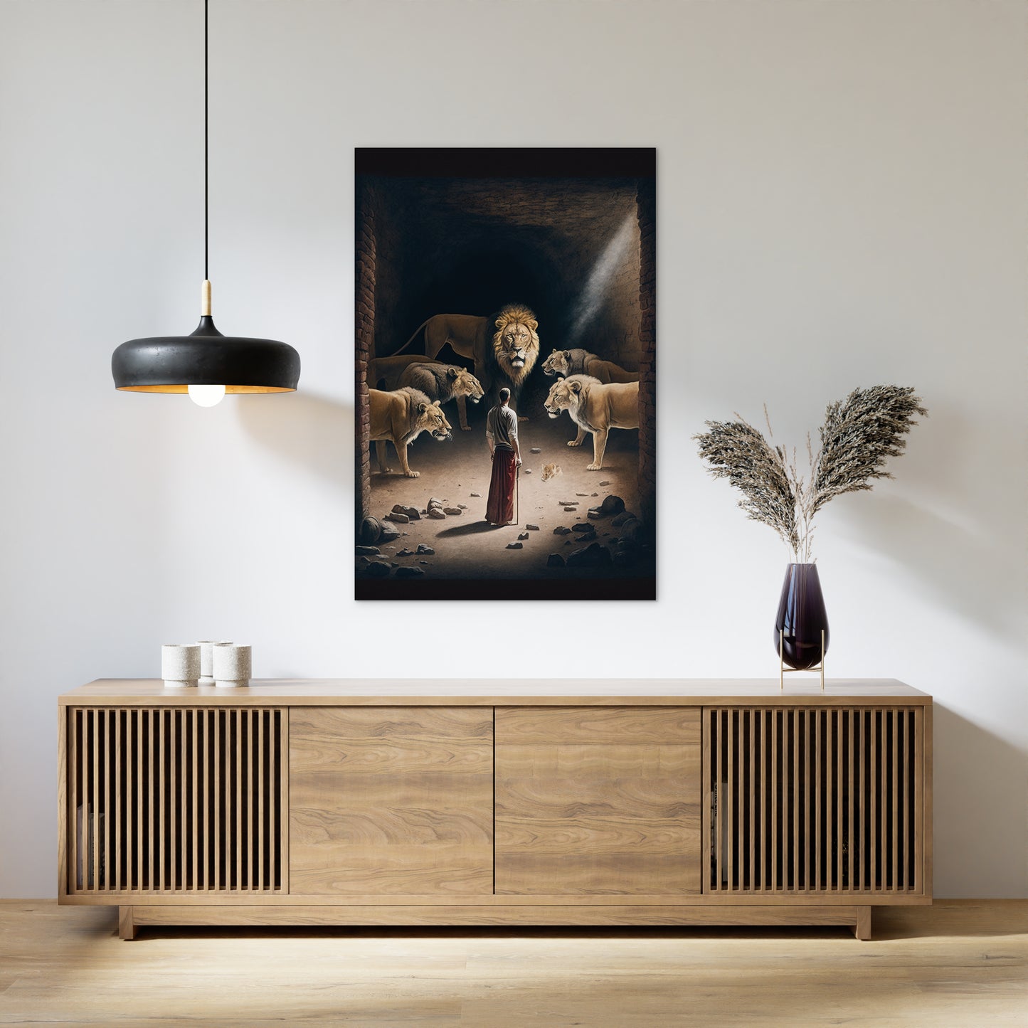 Daniel in the lion's den