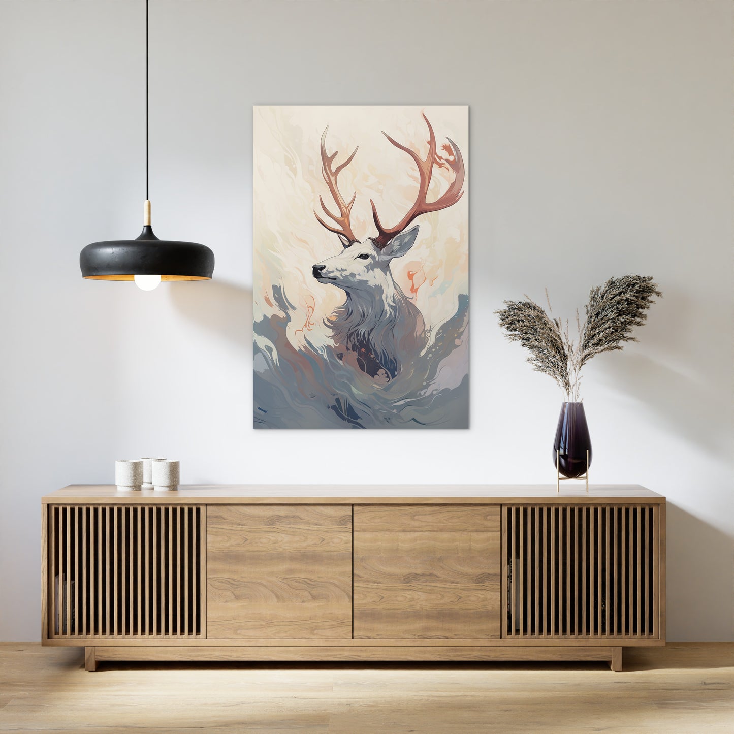 Abstract Elk Visions Wall Art