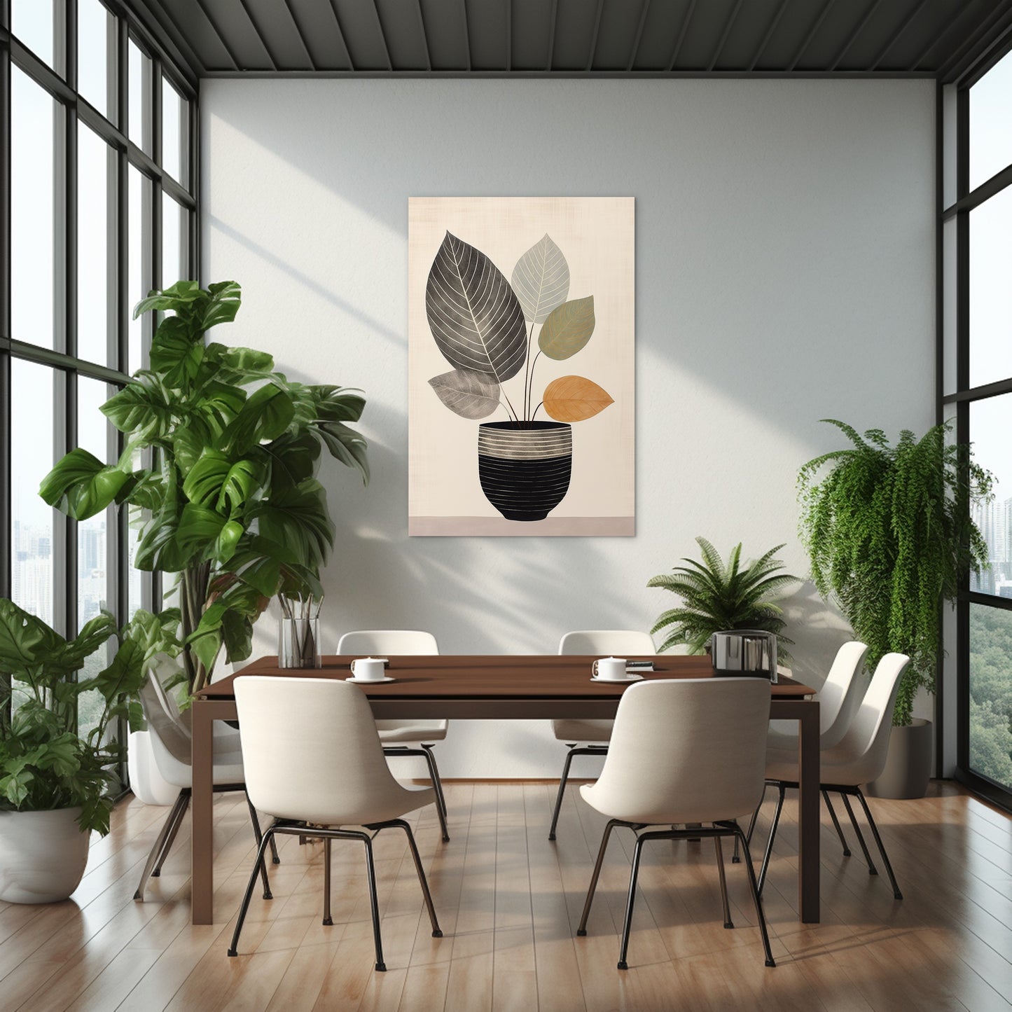 Cat in School Dress Wall Art