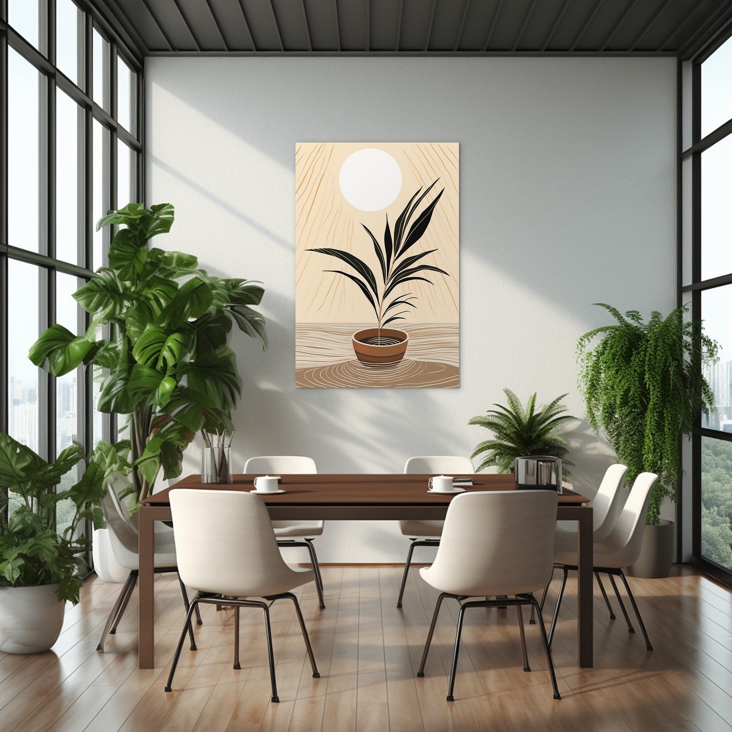 Boho Plant Wall Art - 2