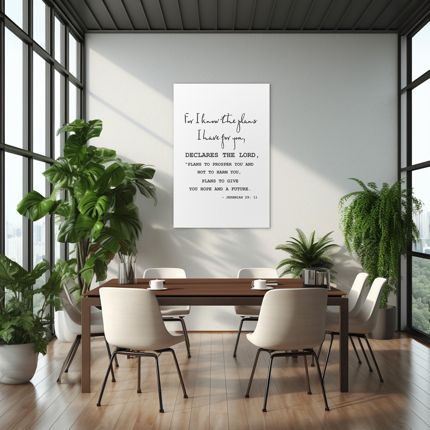 Jeremiah 29:11 - For I know the plans I have for you