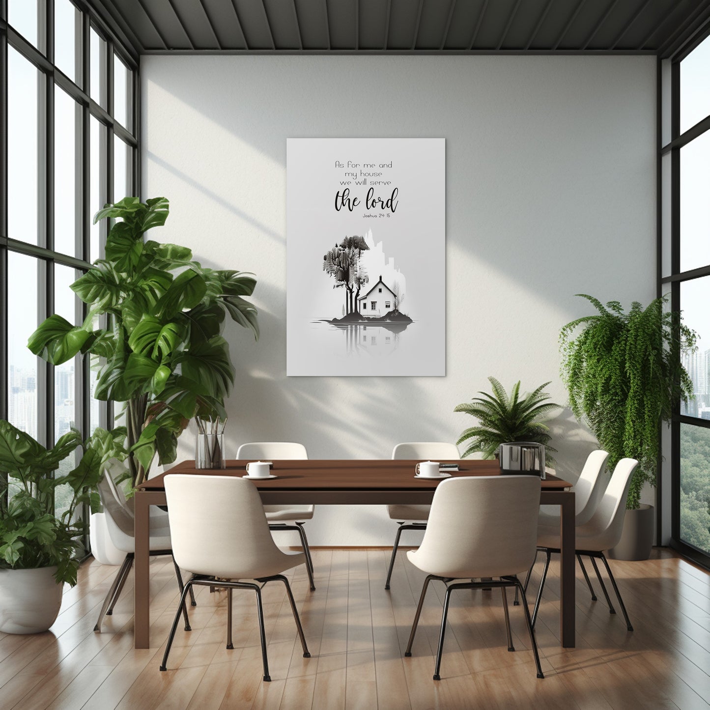 Joshua 24:15 - As for me and my house we will serve the lord. - 2