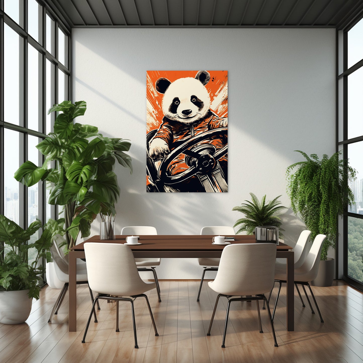 Panda's Joyride Wall Art
