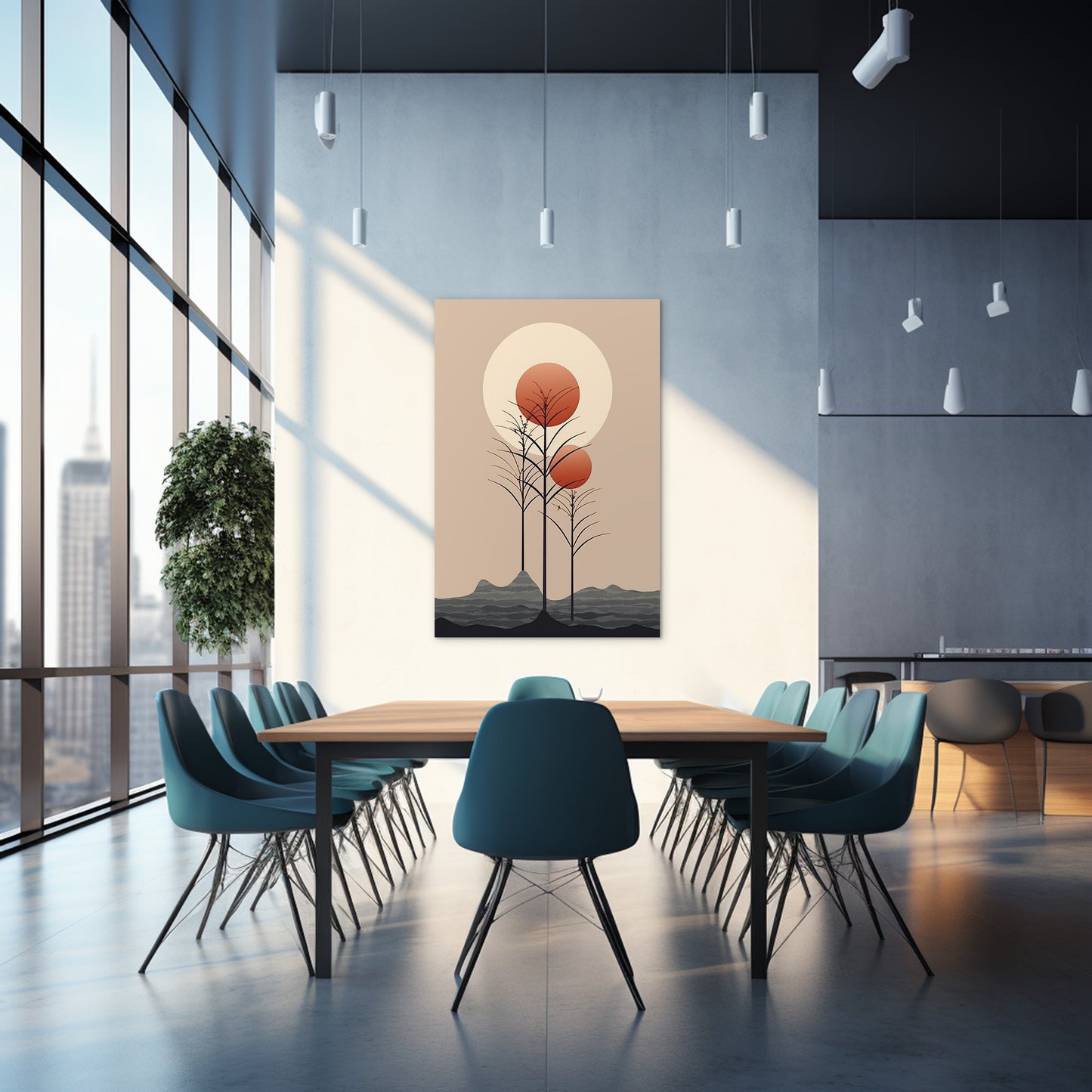 Boho Tree Wall Art - 2