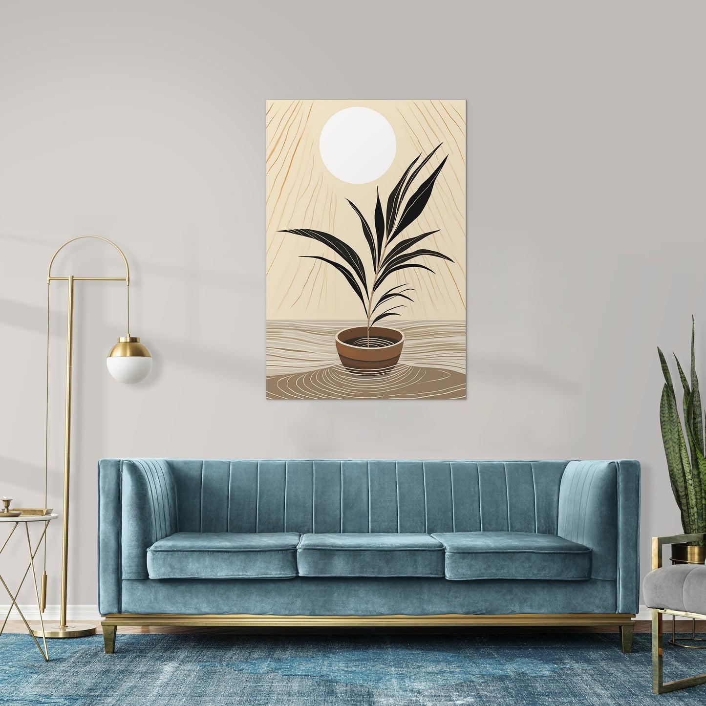 Boho Plant Wall Art - 2