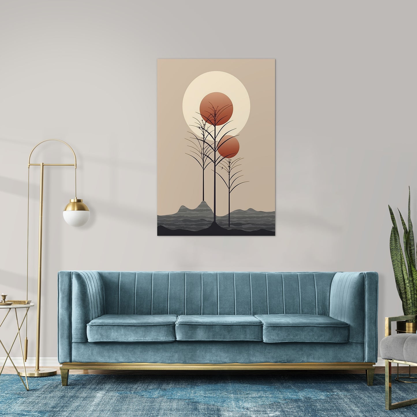 Boho Tree Wall Art - 2