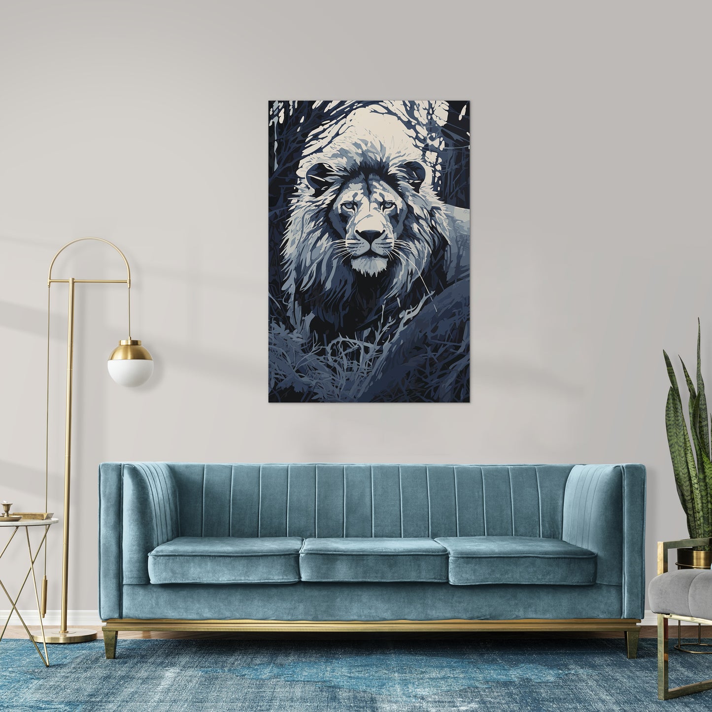 Lion's Spirit Wall Art