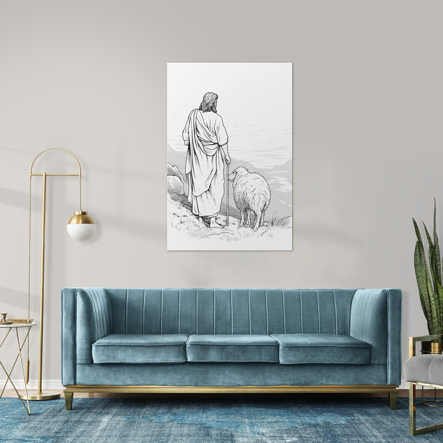 Jesus, Our True Shepherd Wall Art