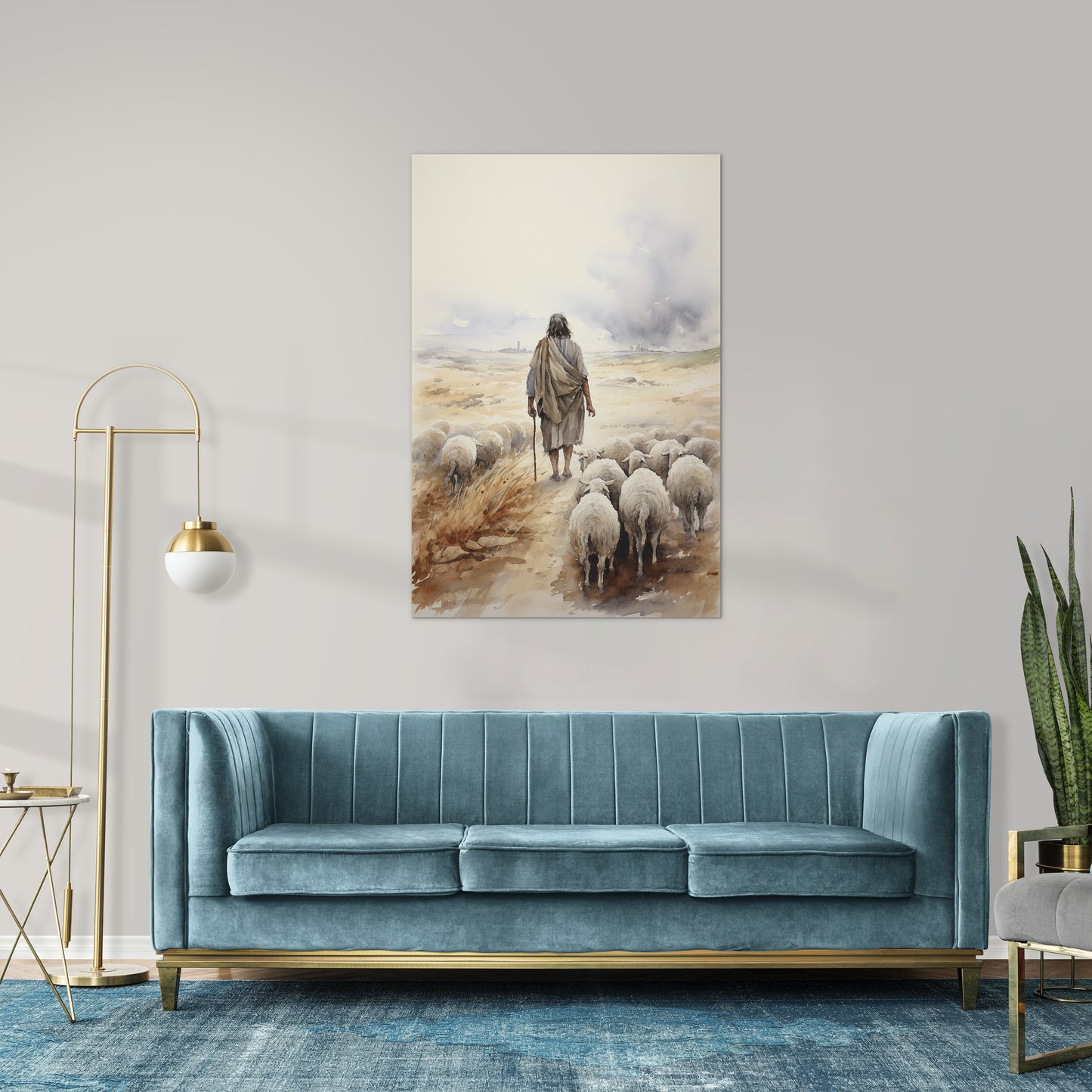The Shepherd's Life Unfolded Wall Art