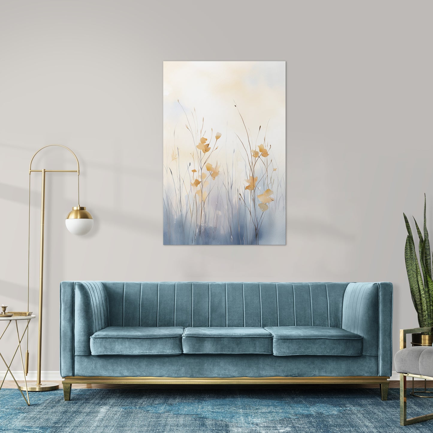 Blossoming Splendor Boho Wall Art