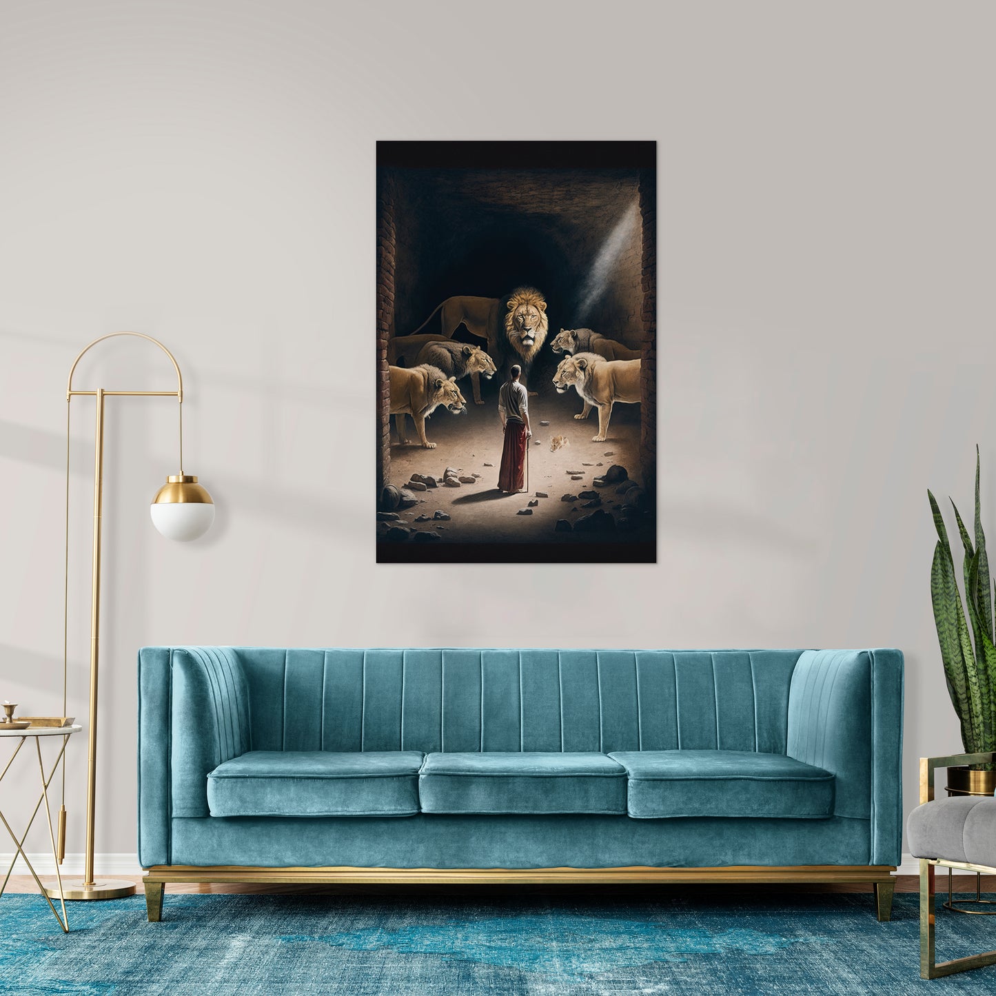 Daniel in the lion's den