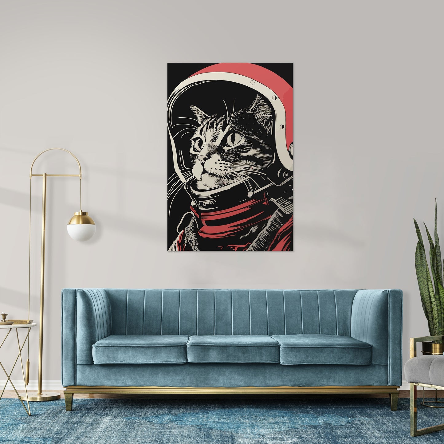 Astronaut Cat Wall Art | Digital Download