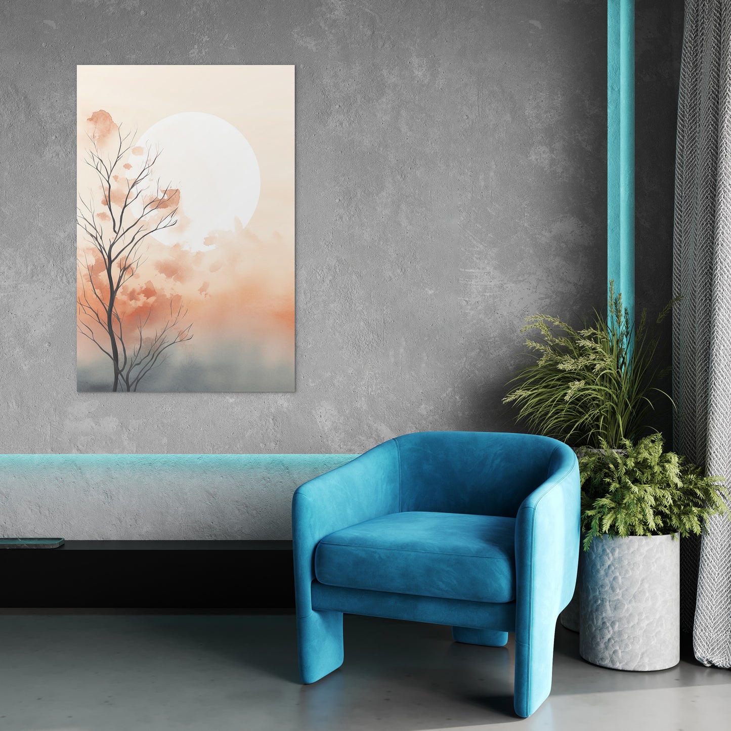 Boho Tree Wall Art - 1