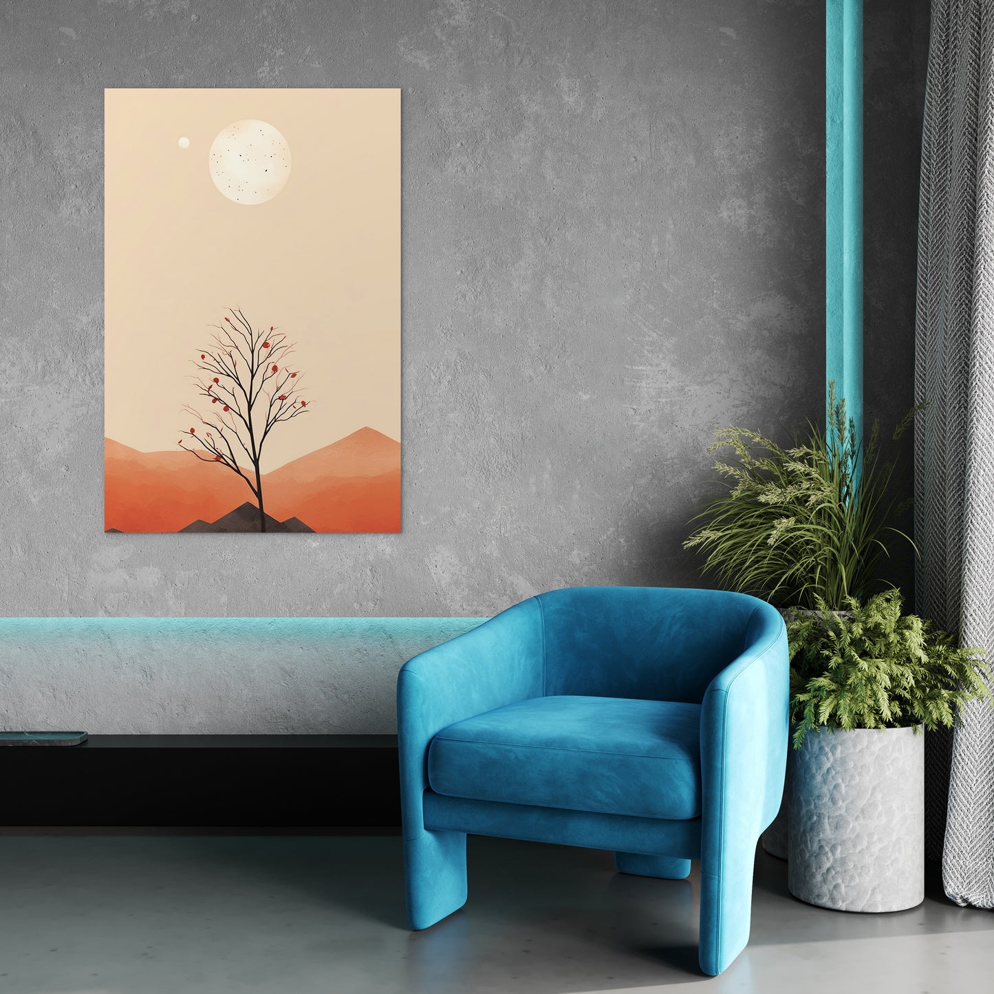 Boho Tree Wall Art - 4