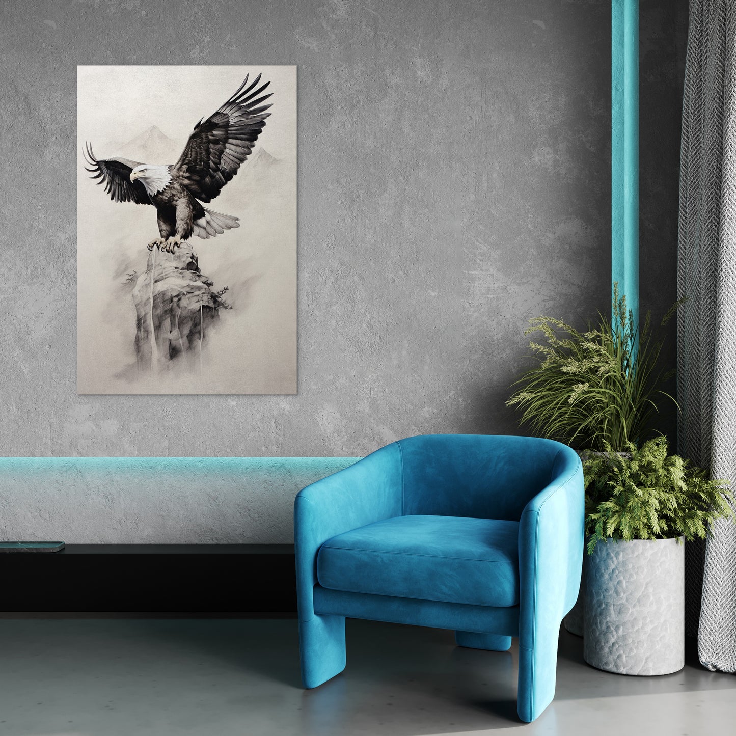 Majestic Eagle Wall Art