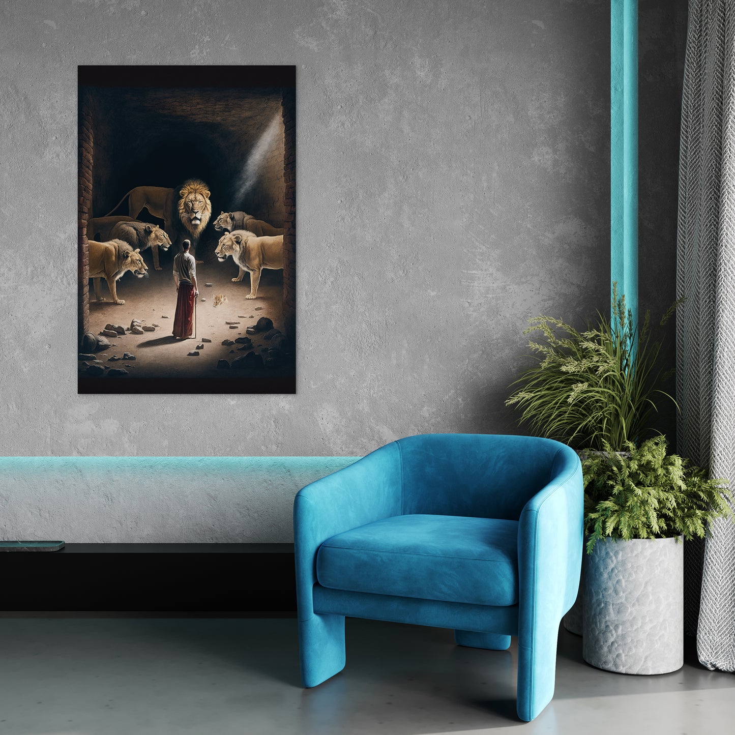 Daniel in the lion's den