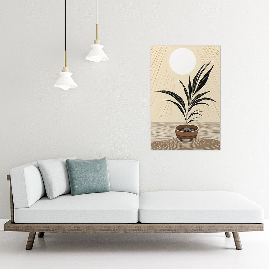 Boho Plant Wall Art - 2