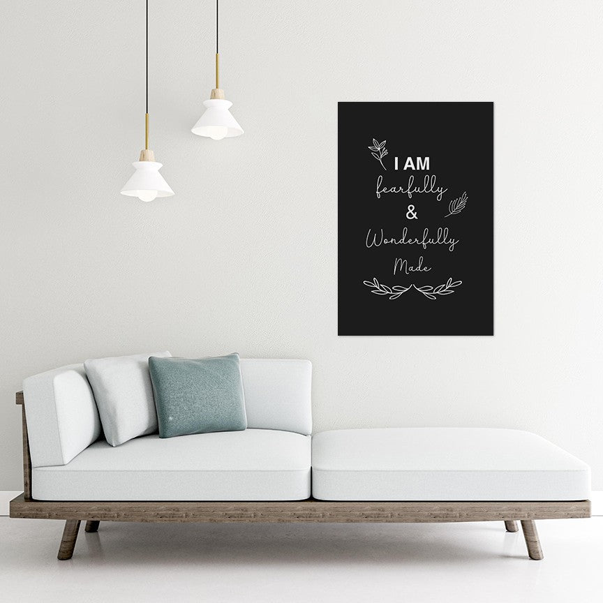 I am fearfully & wonderfully made