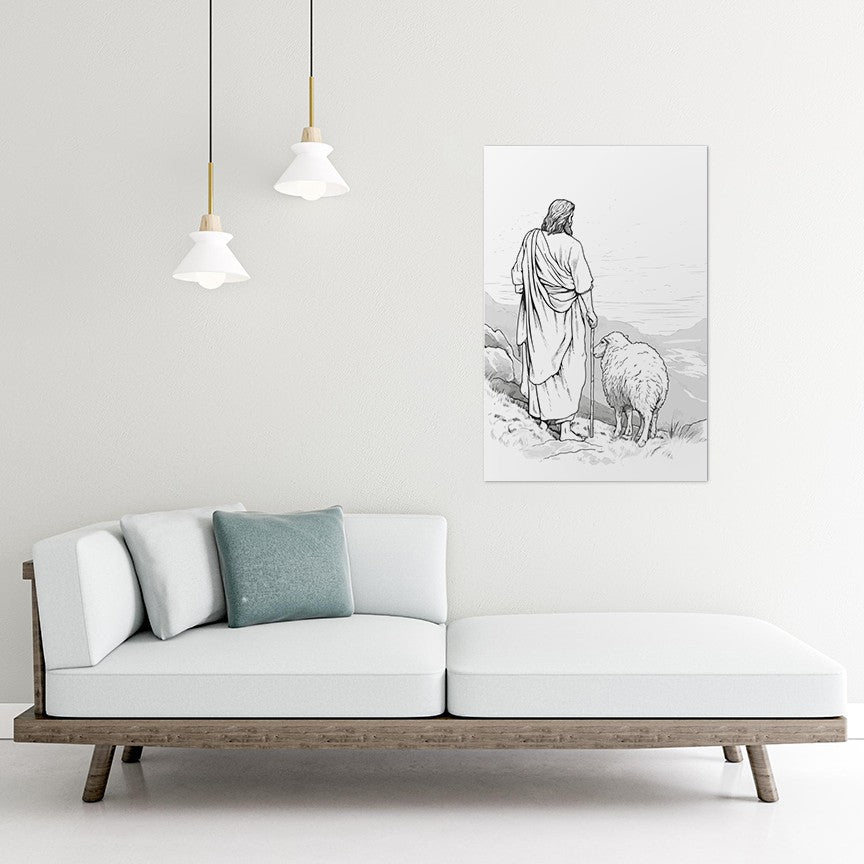 Jesus, Our True Shepherd Wall Art