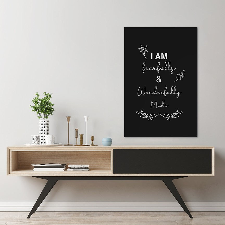 I am fearfully & wonderfully made