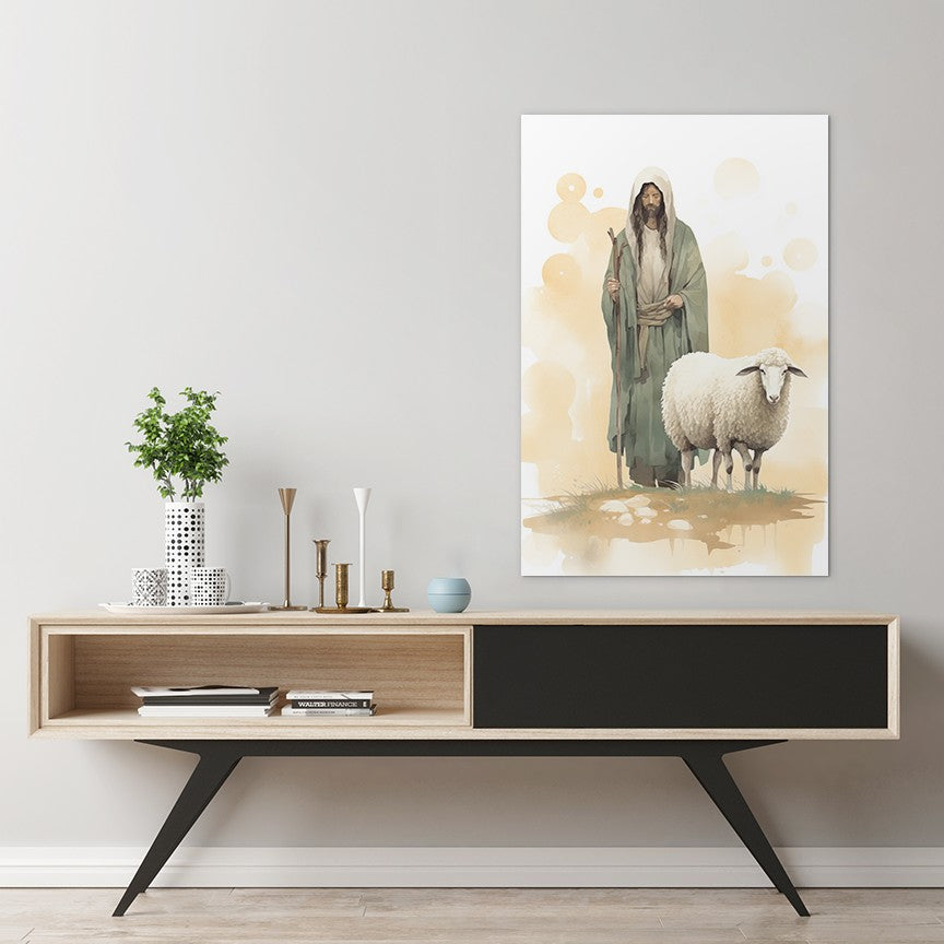 The Shepherd Guardian of the Flock Wall Art