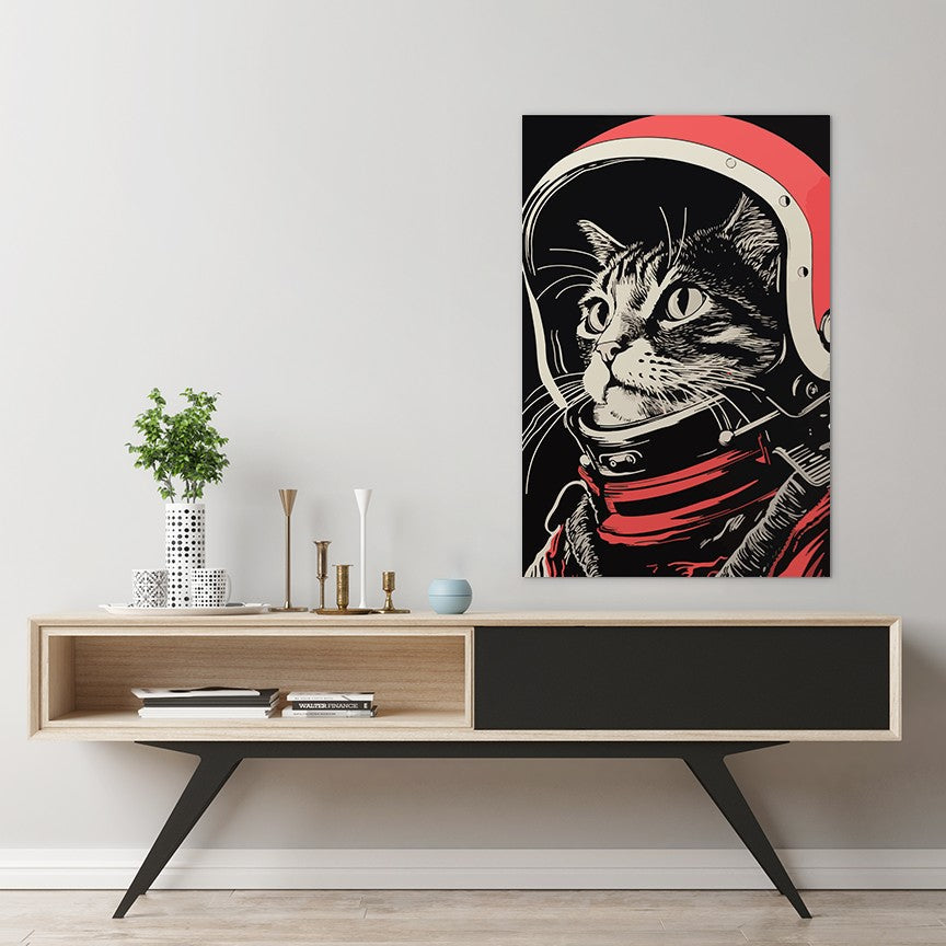 Astronaut Cat Wall Art | Digital Download