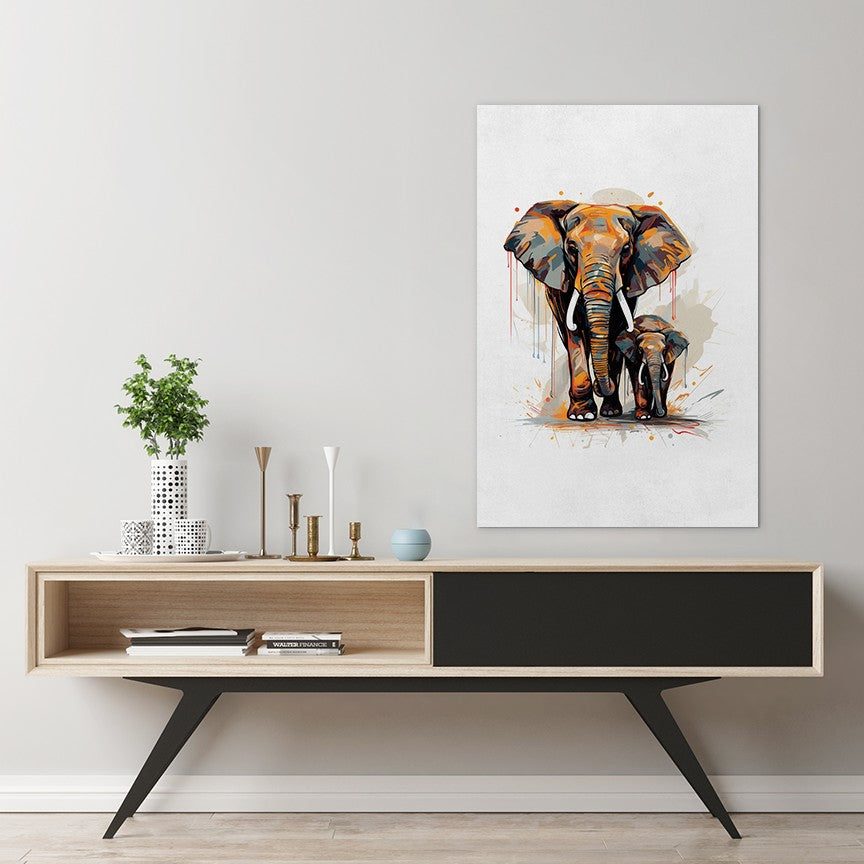Watercolor Elephant