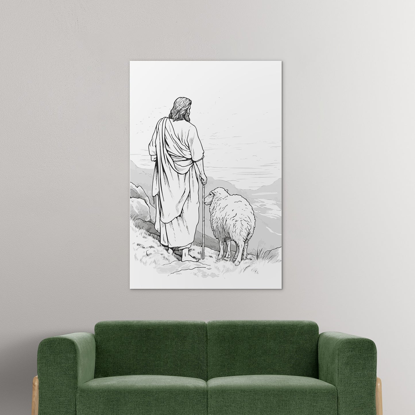 Jesus, Our True Shepherd Wall Art