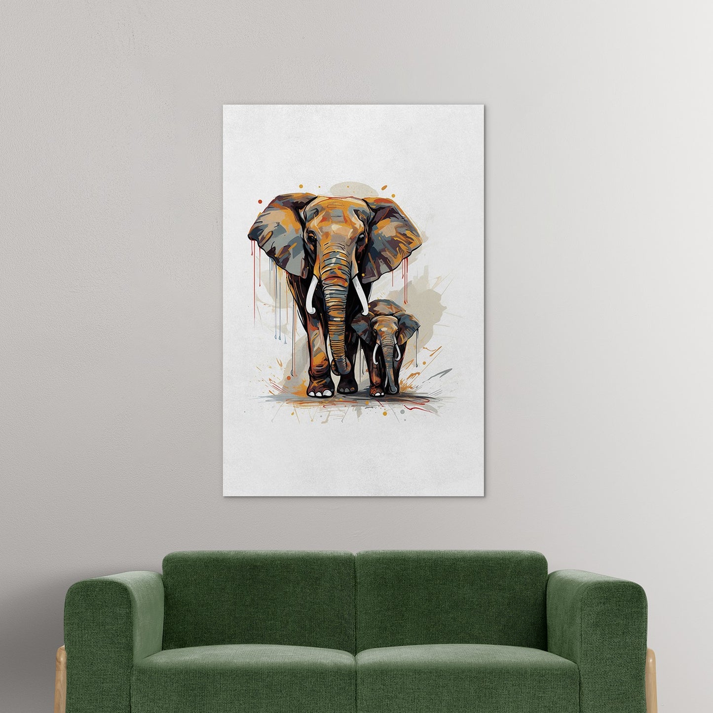 Watercolor Elephant