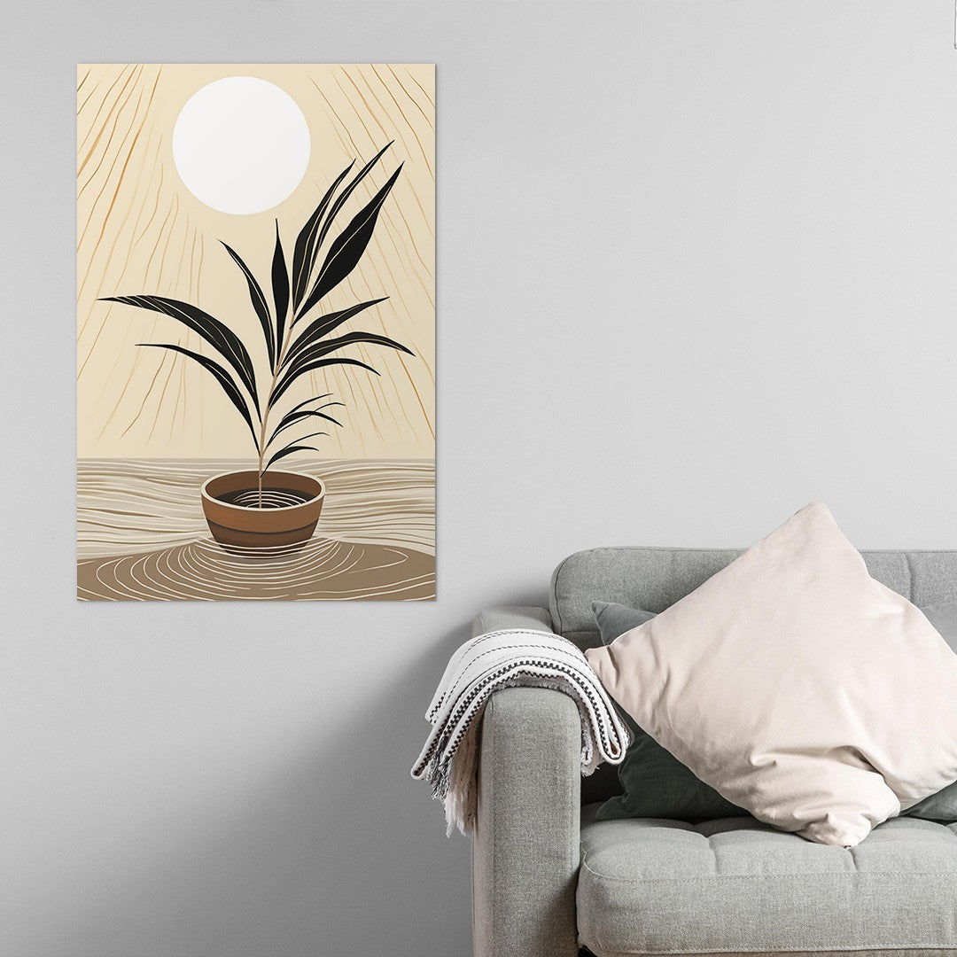 Boho Plant Wall Art - 2