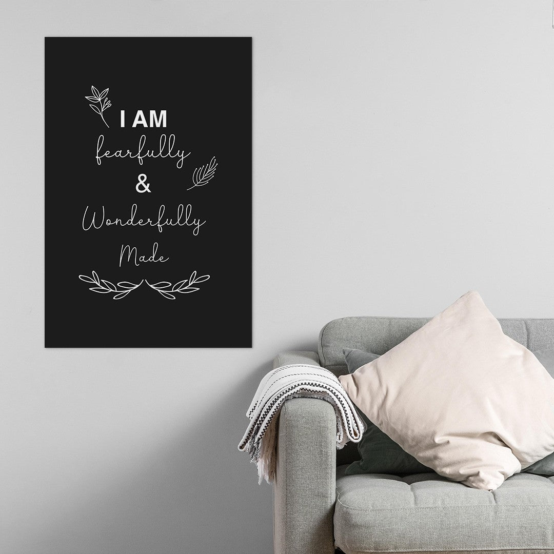 I am fearfully & wonderfully made